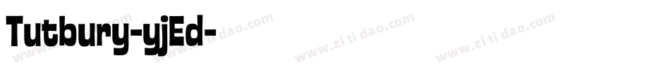 Tutbury-yjEd字体转换