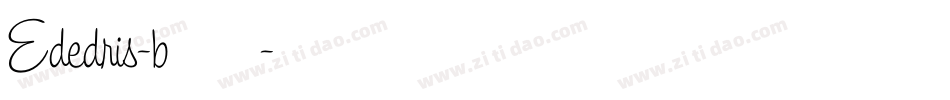 Ededris-b转换器字体转换