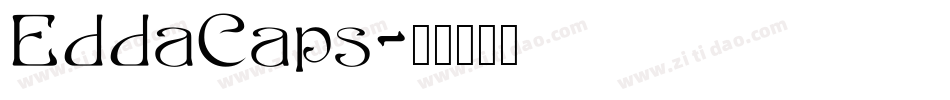 EddaCaps字体转换