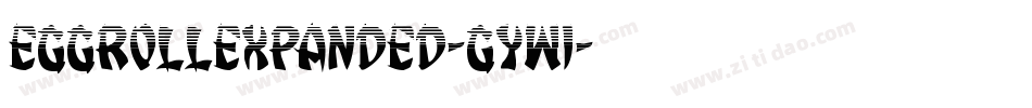 EggRollExpanded-gYw1字体转换