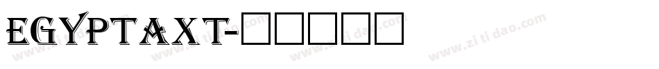 EgyptAxt字体转换
