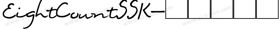 EightCountSSK字体转换
