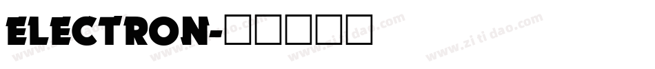 ELECTRON字体转换