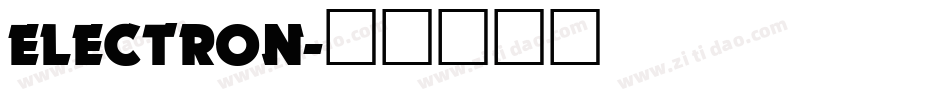 ELECTRON字体转换