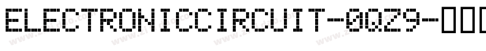 ElectronicCircuit-0qz9字体转换