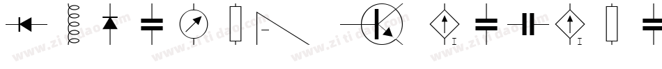 ElectronicCircuit-0qz9字体转换