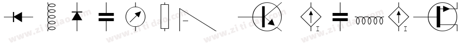 ElectronicLightItalic-j3A9字体转换