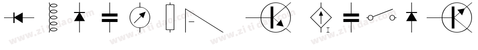ElectronicSemilightItalic-1qmZ字体转换