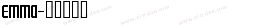 Emma字体转换