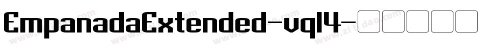 EmpanadaExtended-vql4字体转换