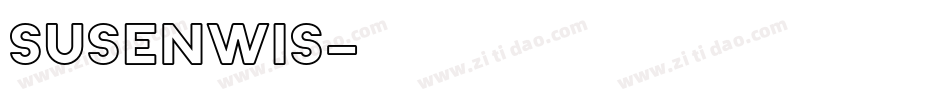 susenwis字体转换