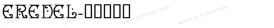 Eredel字体转换