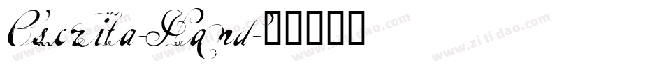 Escrita-Hand字体转换