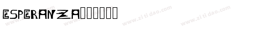 Esperanza字体转换