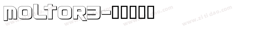 MOLTOR3字体转换