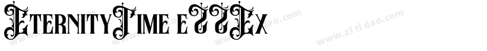 EternityTime-eZZEx字体转换