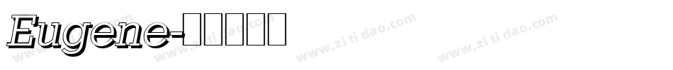 Eugene字体转换