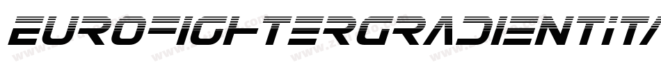 EurofighterGradientItalic-Va9x字体转换