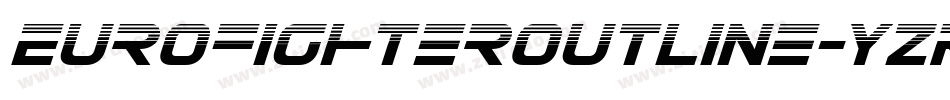 EurofighterOutline-yzRd字体转换