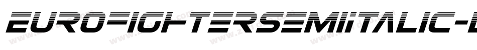 EurofighterSemiItalic-ly0D字体转换 EurofighterSemiItalic-ly0D字体转换
