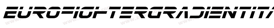 EurofighterGradientItalic-Va9x字体转换