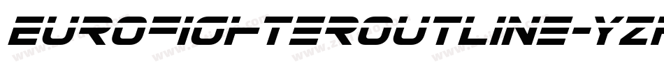 EurofighterOutline-yzRd字体转换