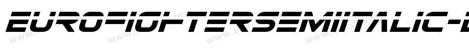 EurofighterSemiItalic-ly0D字体转换 EurofighterSemiItalic-ly0D字体转换