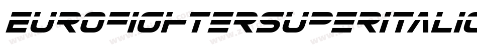 EurofighterSuperItalic-nzWV字体转换