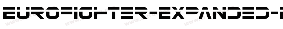 Eurofighter-Expanded-Expanded字体转换
