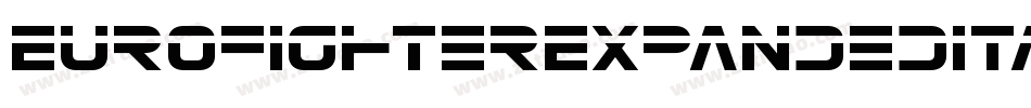 EurofighterExpandedItalic-ABvD字体转换 EurofighterExpandedItalic-ABvD字体转换