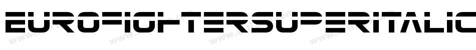 EurofighterSuperItalic-nzWV字体转换