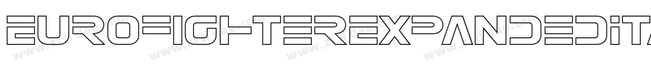 EurofighterExpandedItalic-ABvD字体转换 EurofighterExpandedItalic-ABvD字体转换
