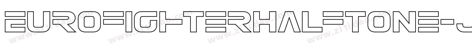 EurofighterHalftone-J7oo字体转换 EurofighterHalftone-J7oo字体转换