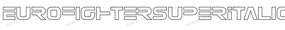 EurofighterSuperItalic-nzWV字体转换
