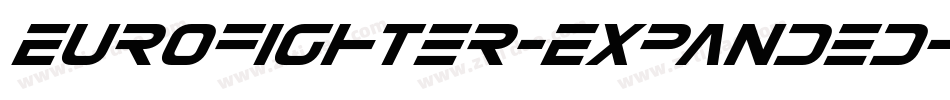 Eurofighter-Expanded-Expanded字体转换