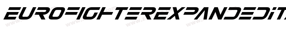 EurofighterExpandedItalic-ABvD字体转换 EurofighterExpandedItalic-ABvD字体转换