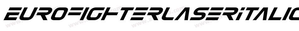 EurofighterLaserItalic-5ZGZ字体转换