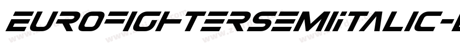 EurofighterSemiItalic-ly0D字体转换 EurofighterSemiItalic-ly0D字体转换