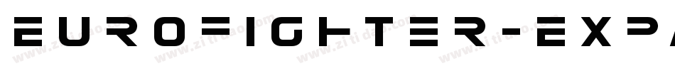 Eurofighter-Expanded-Expanded字体转换