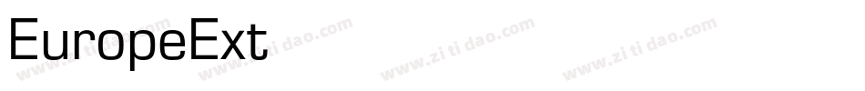 EuropeExt字体转换