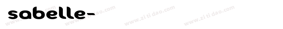 Isabelle字体转换