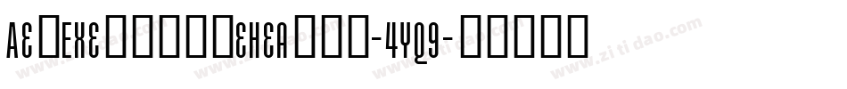 AezExecutiveHearts-4yq9字体转换