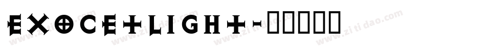 ExocetLight字体转换