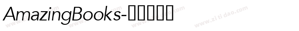AmazingBooks字体转换