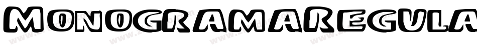 MonogramaRegular-x3ooV字体转换