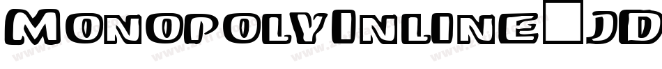 MonopolyInline-JDdM字体转换
