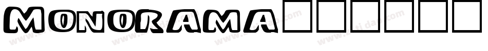 Monorama字体转换