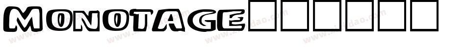 Monotage字体转换