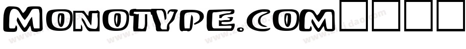 Monotype.com字体转换