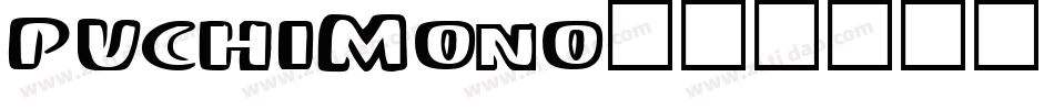 PuchiMono字体转换